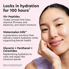 Watermelon Milk Peptide Cushion Cream Refillable Moisturizer