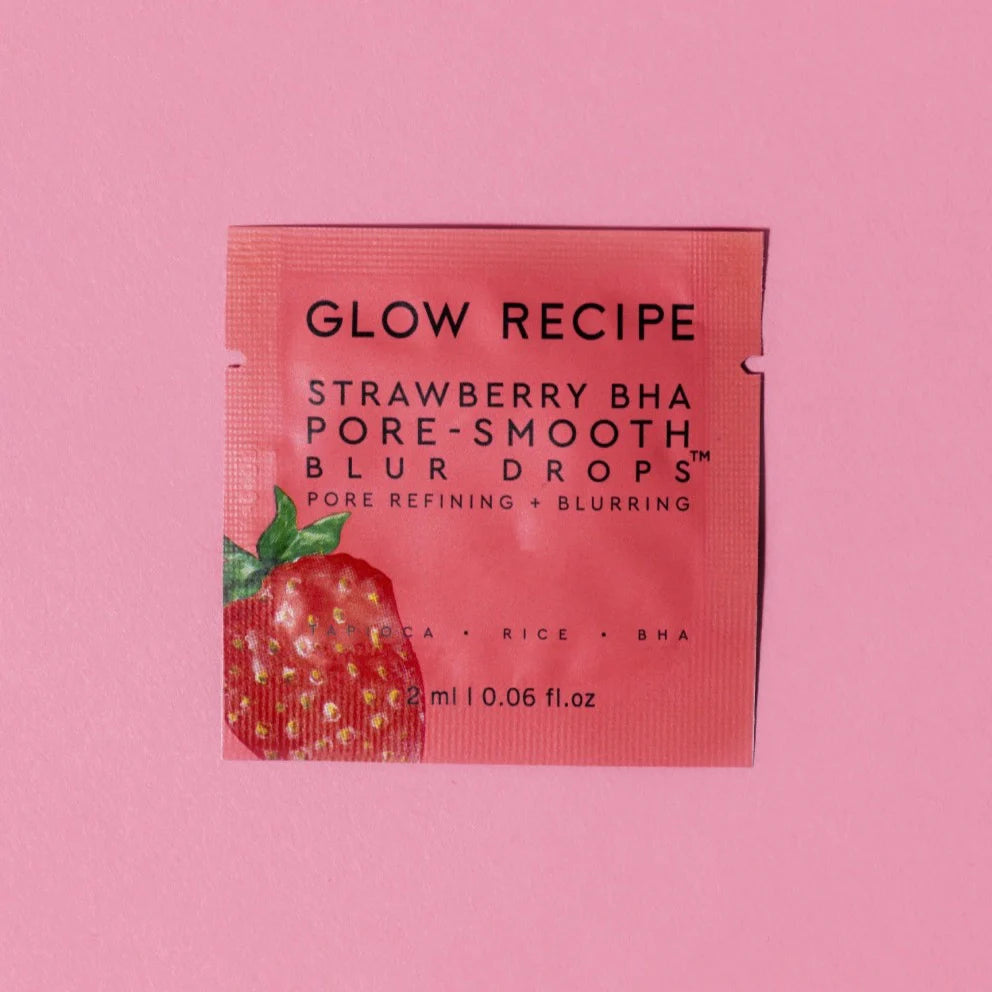 Strawberry BHA Pore-Smooth Blur Drops Sachet Sample 2 ml