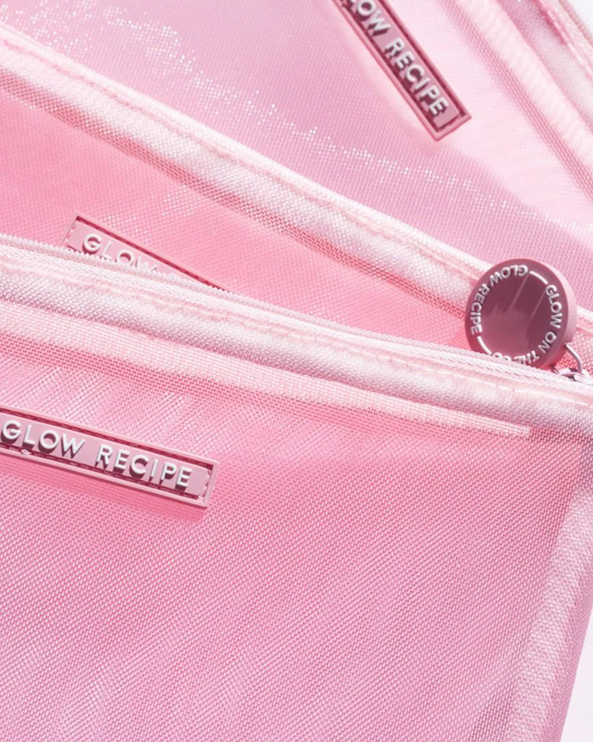 Glow on the Go Zip Bag - Pink